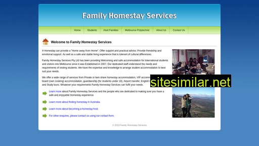 familyhomestay.com.au alternative sites
