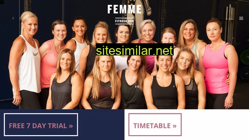 femmefitnesshub.com.au alternative sites