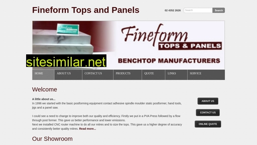 fineformtops.com.au alternative sites