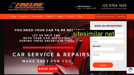 finelineautomotiveservices.com.au alternative sites