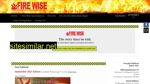 Fire-wise similar sites