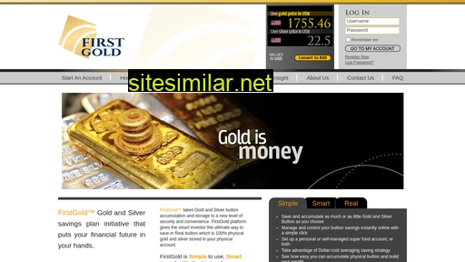 firstgold.com.au alternative sites