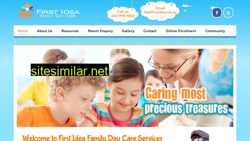firstideafamilydaycare.com.au alternative sites