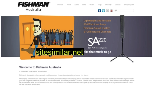 fishmanaus.com.au alternative sites
