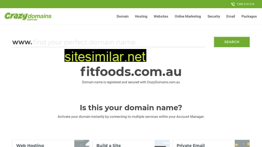 fitfoods.com.au alternative sites