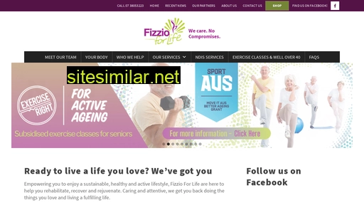 fizzioforlife.com.au alternative sites