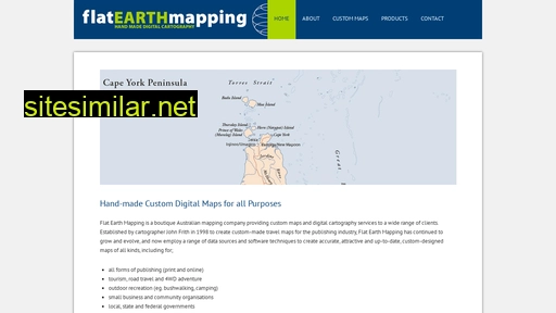 flatearthmapping.com.au alternative sites