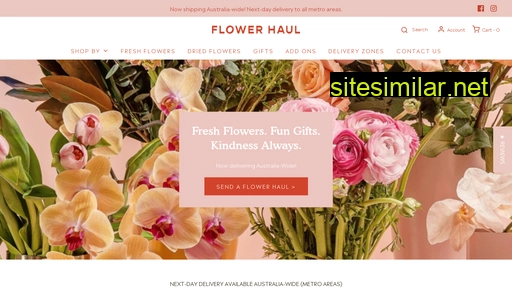 flowerhaul.com.au alternative sites