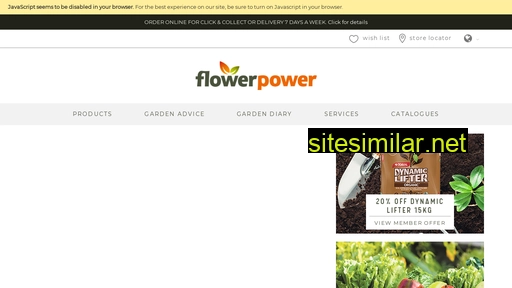 flowerpower.com.au alternative sites