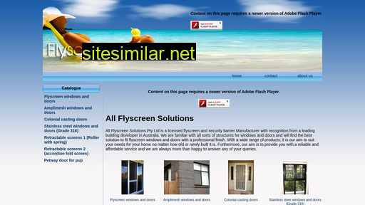 Flyscreensolutions similar sites