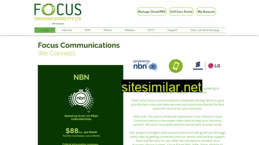 focuscommunications.com.au alternative sites