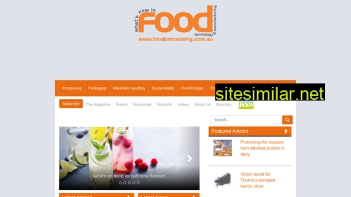 foodprocessing.com.au alternative sites