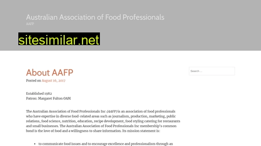 foodprofessionals.org.au alternative sites