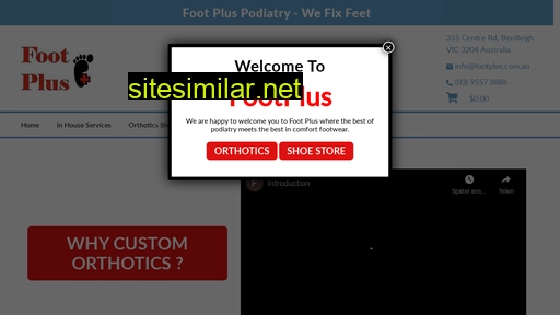 footplus.com.au alternative sites