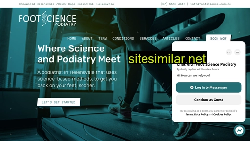 footscience.com.au alternative sites