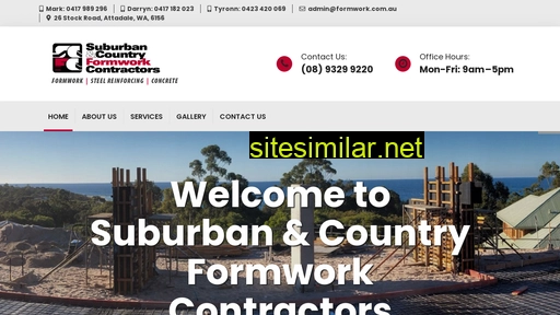 formwork.com.au alternative sites