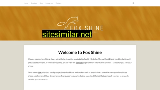 foxshine.com.au alternative sites
