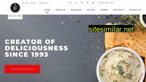 Franckfood similar sites