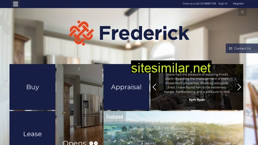frederickproperty.com.au alternative sites