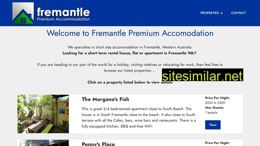 Fremantlepremiumaccommodation similar sites