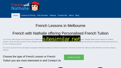 Frenchwithnathalie similar sites