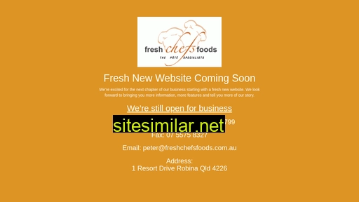 Freshchefsfoods similar sites