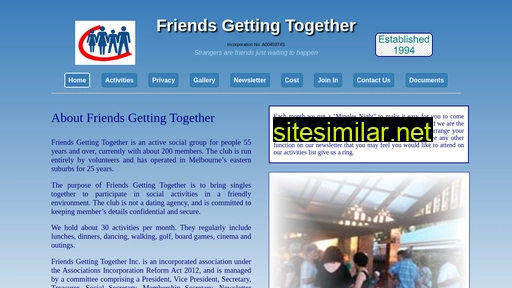 friendsgettingtogether.org.au alternative sites