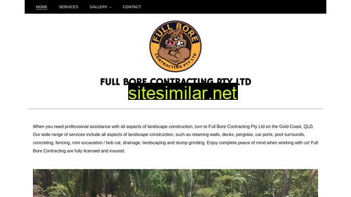 fullborecontracting.com.au alternative sites