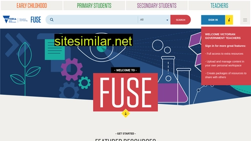 fuse.education.vic.gov.au alternative sites