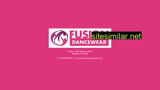 fusiondancewear.com.au alternative sites