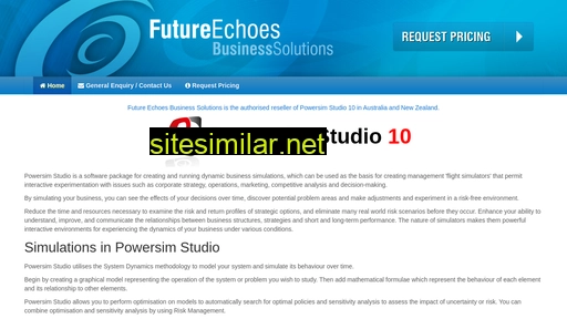 futureechoes.com.au alternative sites