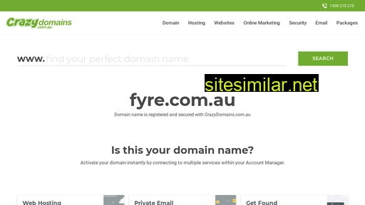fyre.com.au alternative sites