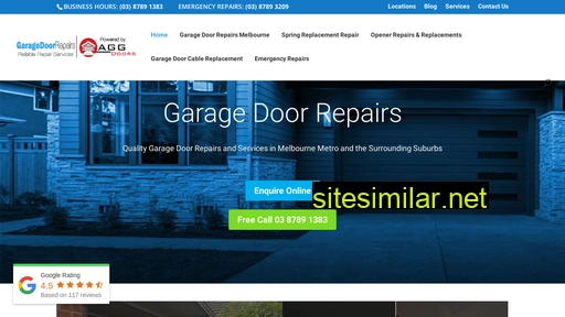 garagedoorrepairs.com.au alternative sites