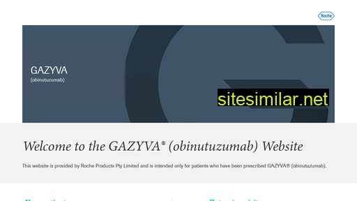 gazyva.com.au alternative sites