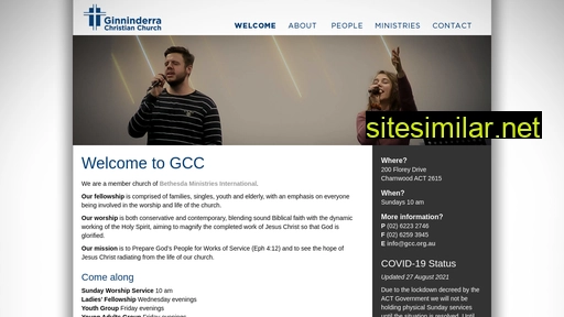 gcc.org.au alternative sites