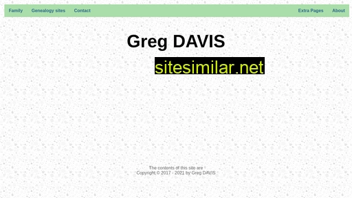 gdavis.id.au alternative sites