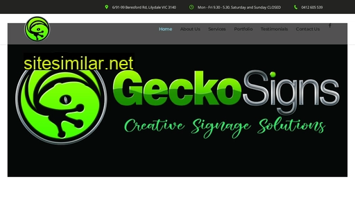 geckosigns.com.au alternative sites