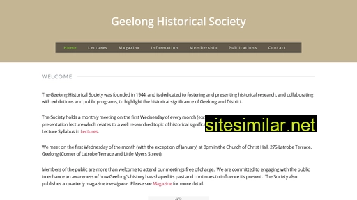 geelonghistoricalsociety.org.au alternative sites