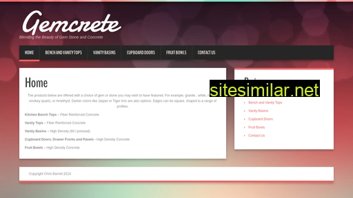 gemcrete.com.au alternative sites