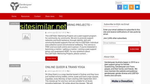 genderqueer.org.au alternative sites