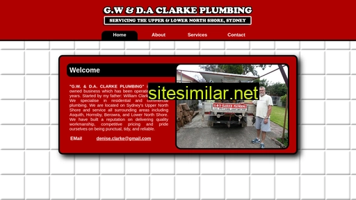 geoffclarkeplumbing.com.au alternative sites