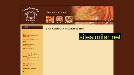 Germansausagehut similar sites