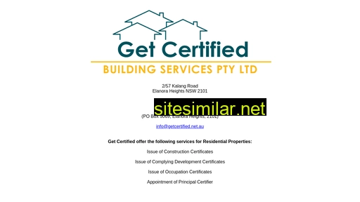 Getcertified similar sites