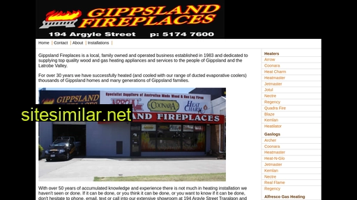 gippslandfireplaces.com.au alternative sites