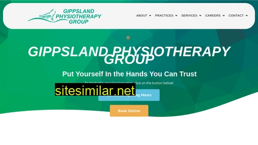Gippslandphysiotherapy similar sites