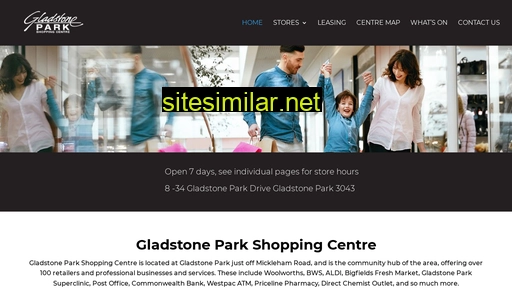 gladstoneparkshopping.com.au alternative sites