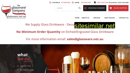 glassware.net.au alternative sites