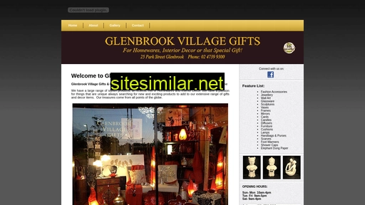 glenbrookgifts.com.au alternative sites