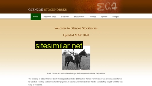 glencoestockhorses.com.au alternative sites