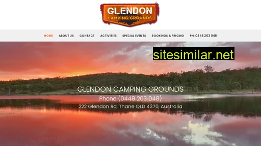 glendoncamping.com.au alternative sites
